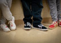  feet standing in line